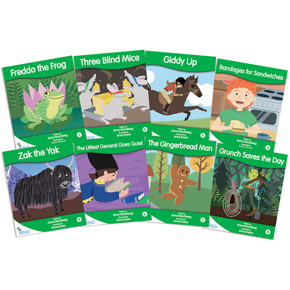 JRL435 - Fantails Book  Green Fict Lvl Fg Banded Readers in Leveled Readers