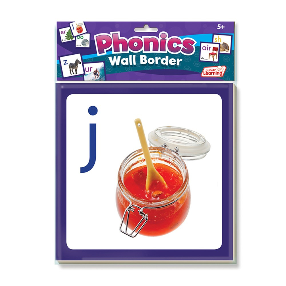 JRL462 - Wall Borders Phonics in Border/trimmer