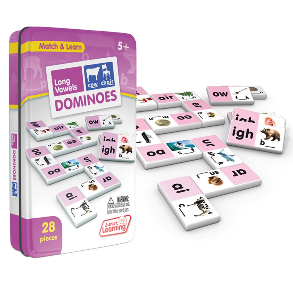 JRL495 - Long Vowels Dominoes in Dominoes