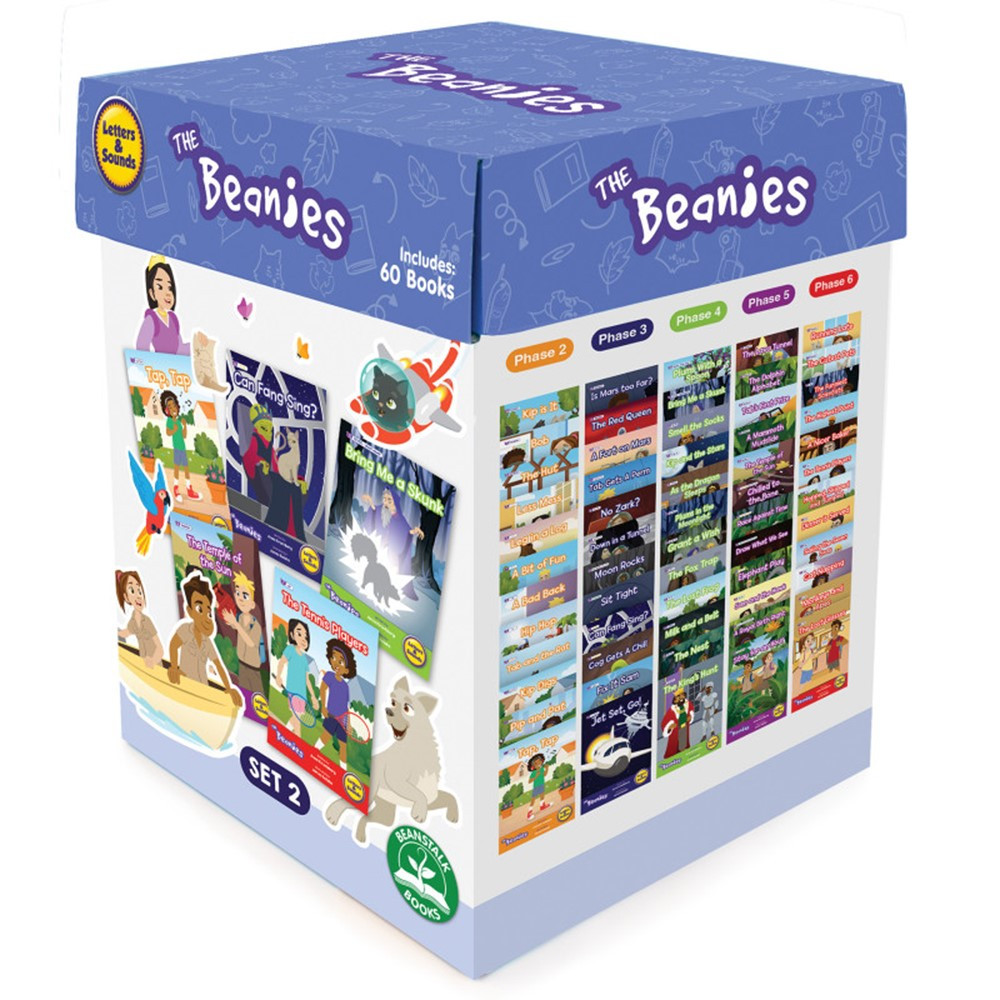 The Beanies Hi-Lo Diversity Decodable Boxed Set 2 - JRLBB158 | Junior Learning | Leveled Readers