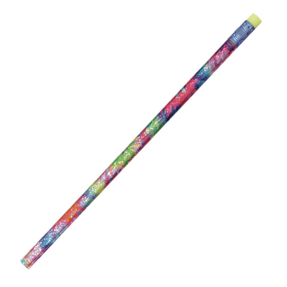 JRM2050B - Decorated Pencils Tie Dye Glitz 1Dz Asst in Pencils & Accessories