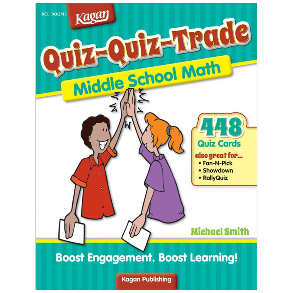 KA-BQQMM3 - Quiz-Quiz-Trade Math Lv 3 Middle School in Activity Books