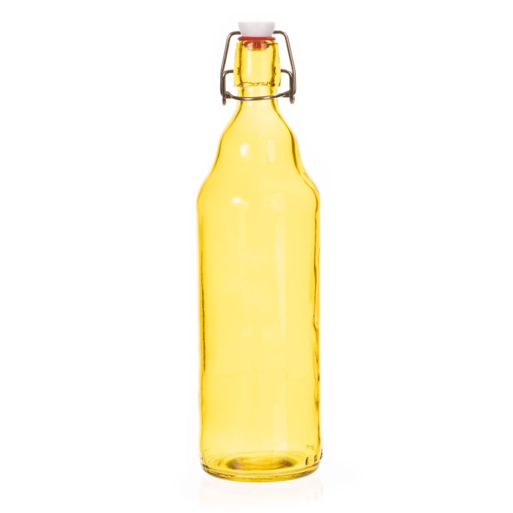 Yellow Grolsch Bottle, 1000mL