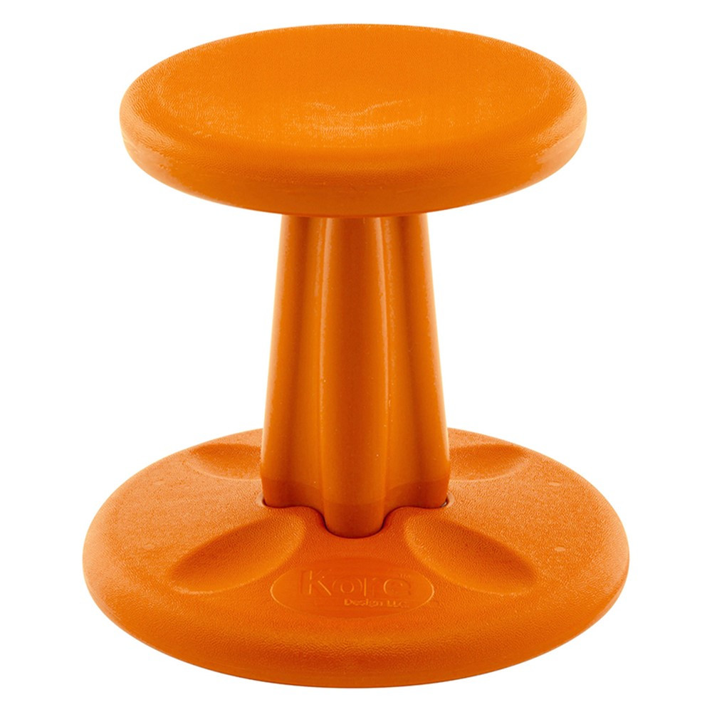 KD-127 - Preschool Wobble Chair 12In Orange in Chairs