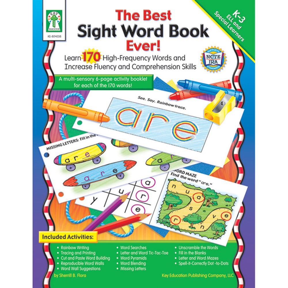KE-804038 - The Best Sight Word Book Ever in Sight Words