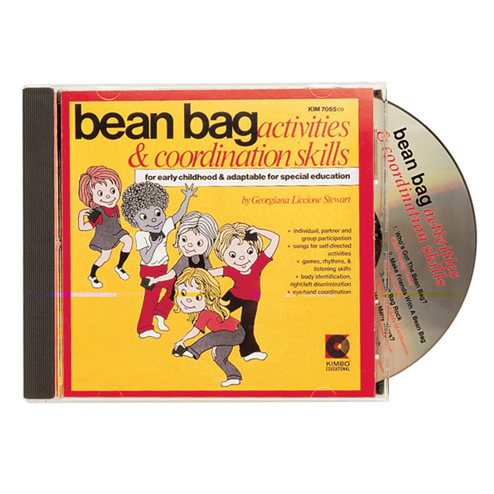KIM7055CD - Bean Bag Activities Cd Ages 3-8 in Cds