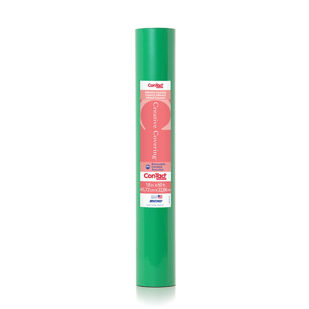 KIT60FC9AH46 - Contact Adhesive Roll Green 18X60ft in Contact Paper