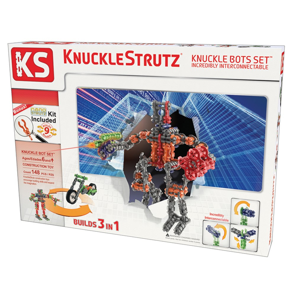 KNS1KNUCKLEBOTSET - Knuckle Bots Set in Blocks & Construction Play