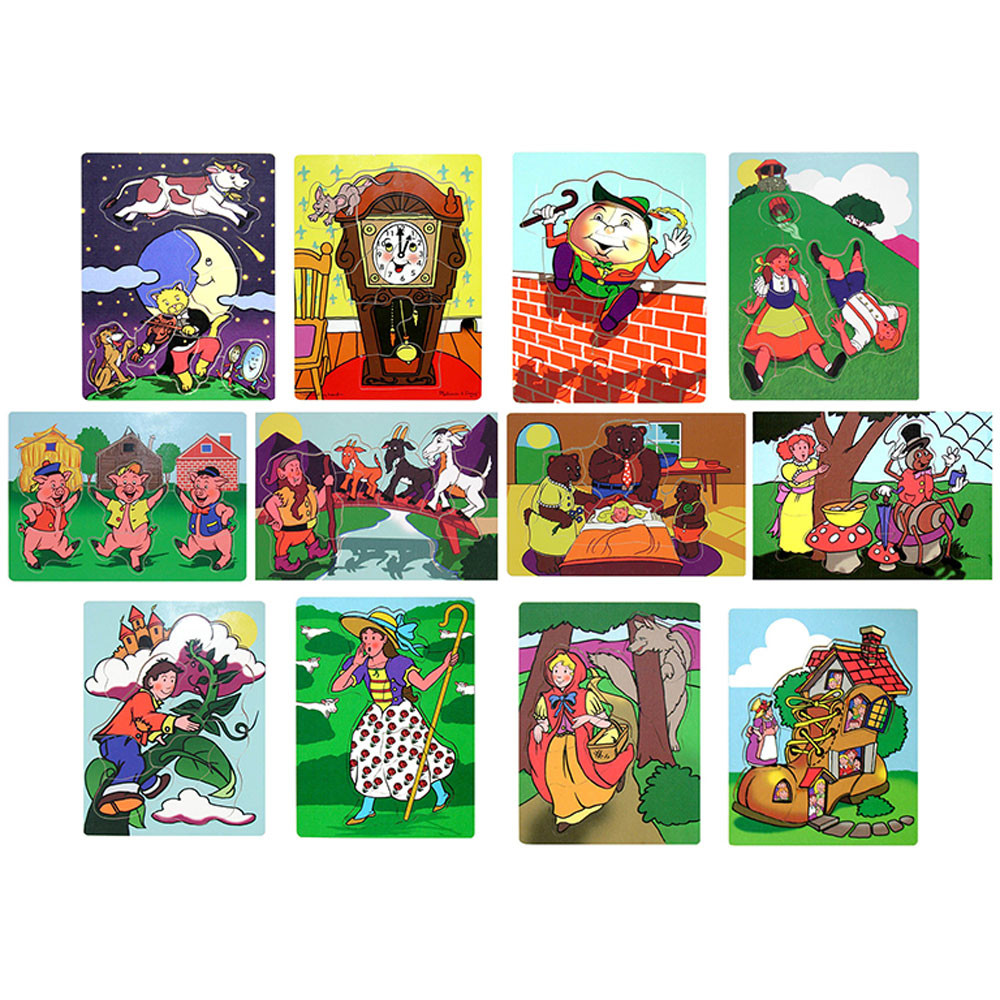 LCI1264 - Fairy Tales And Nursery Rhymes Puzzles in Puzzles