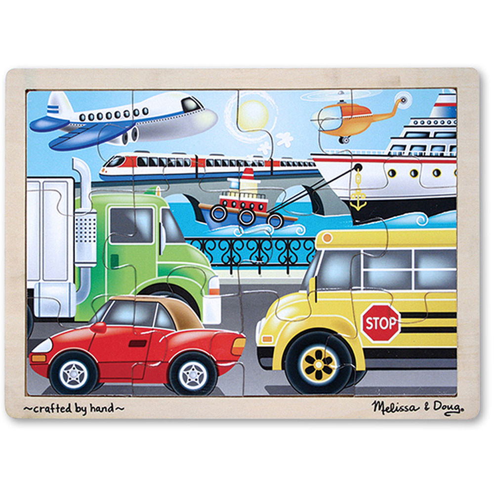 LCI2931 - Wooden Jigsaw Puzzle Transportation in Wooden Puzzles