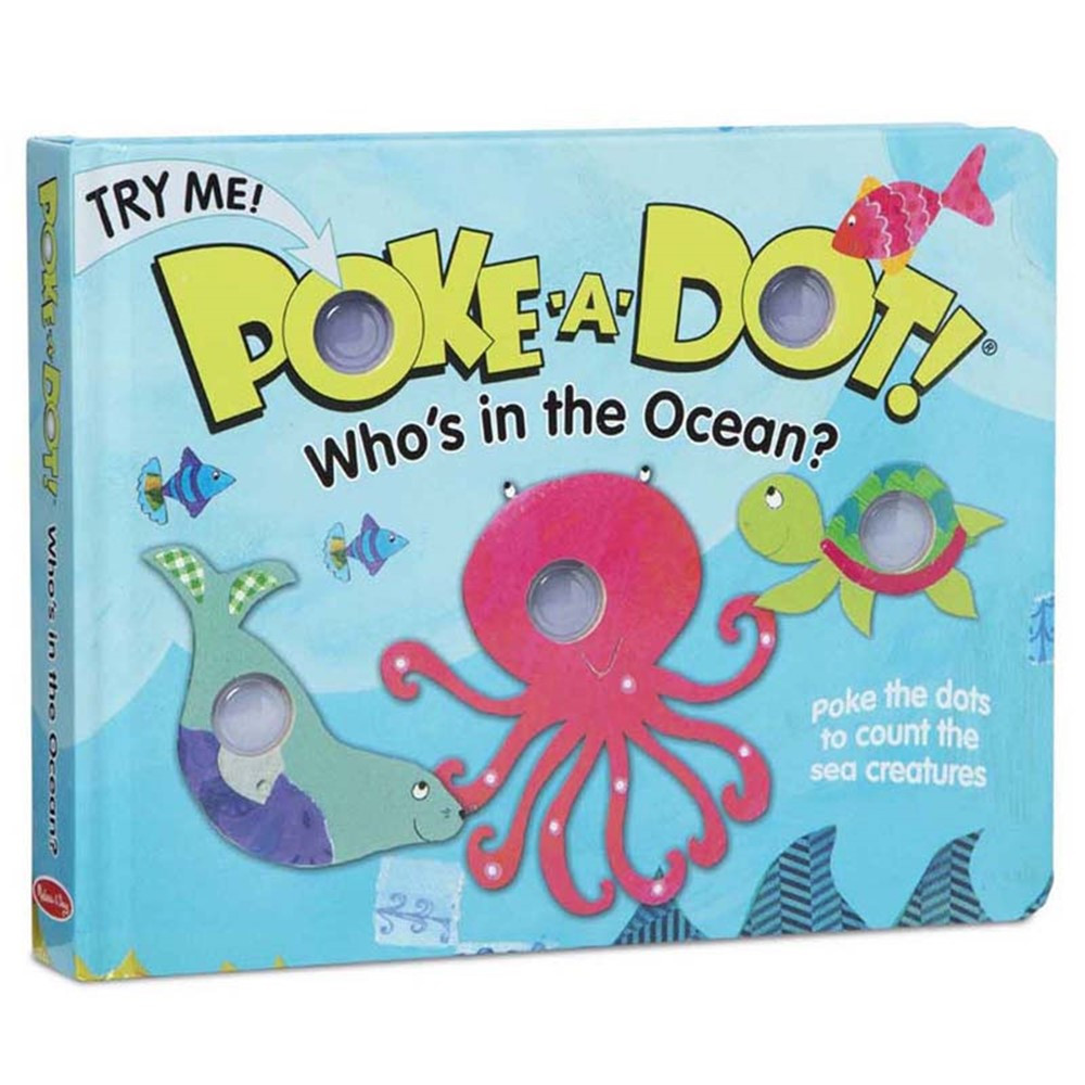 Poke-A-Dot!: Who's in the Ocean? - LCI31342 | Melissa & Doug | Classroom Favorites