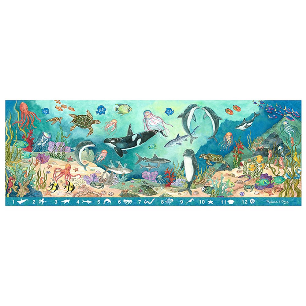 LCI4493 - Search & Find Beneath The Waves Floor 48Pc in Floor Puzzles