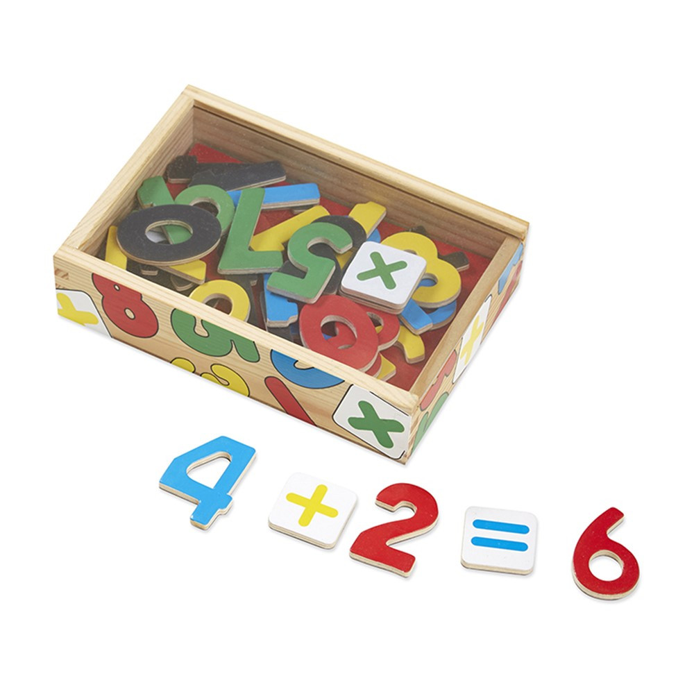 Magnetic Wooden Numbers - LCI449 | Melissa & Doug | Numeration