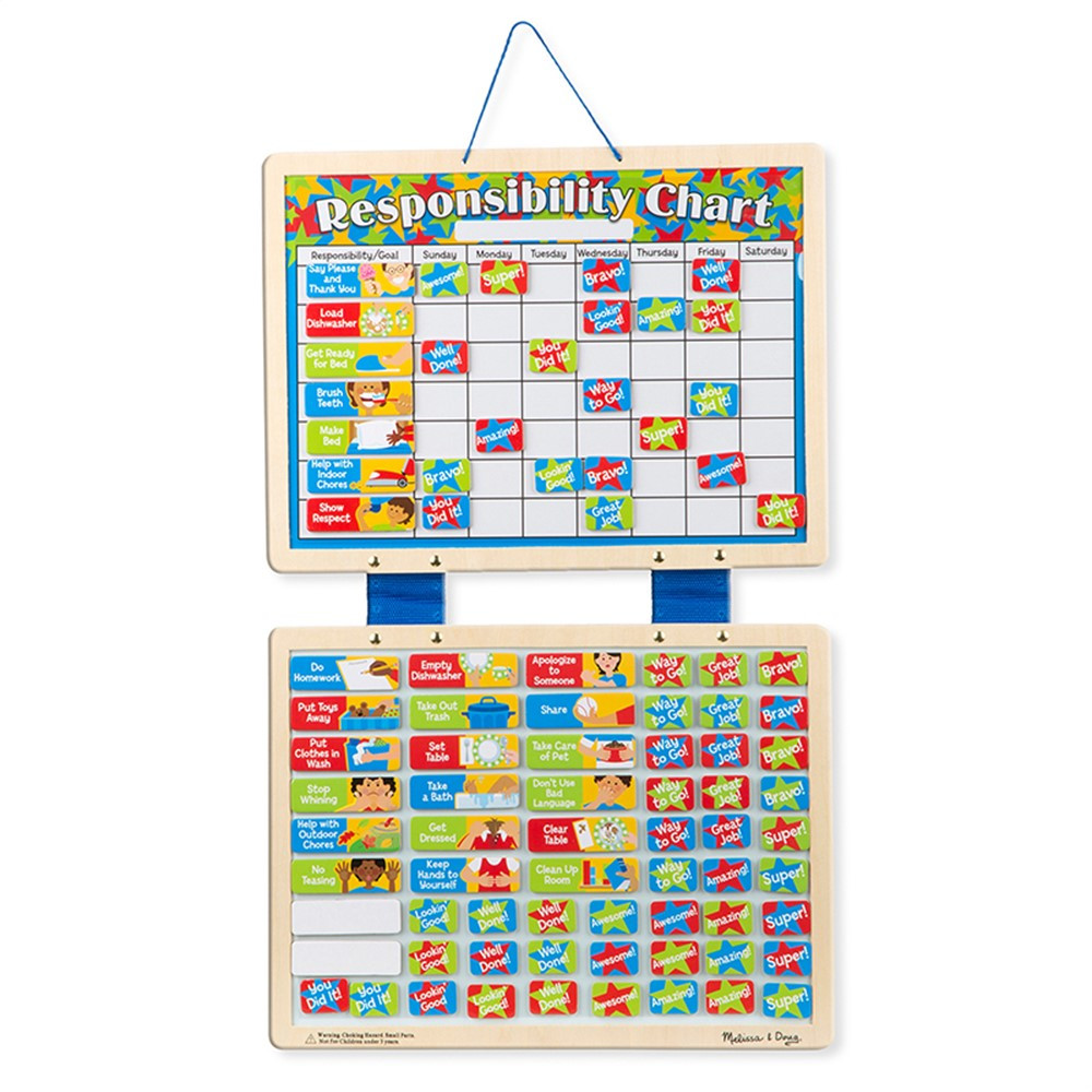Magnetic Responsibility Chart - LCI5059 | Melissa & Doug | Miscellaneous