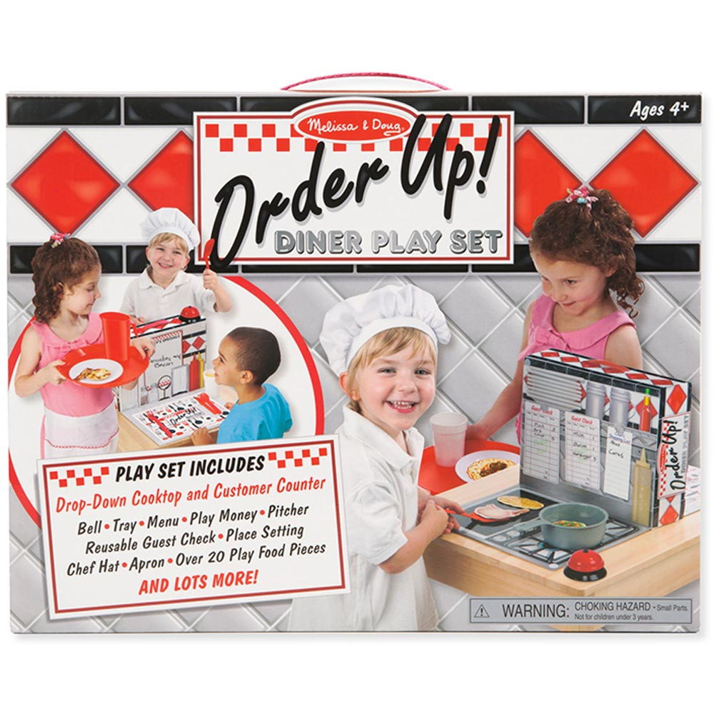 LCI8515 - Order Up Diner Play Set in Play Food