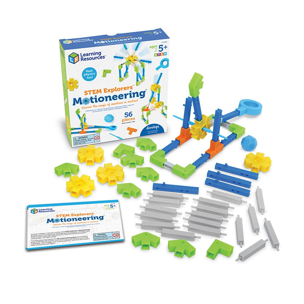STEM Explorers: Motioneering - LER9308 | Learning Resources | Blocks & Construction Play