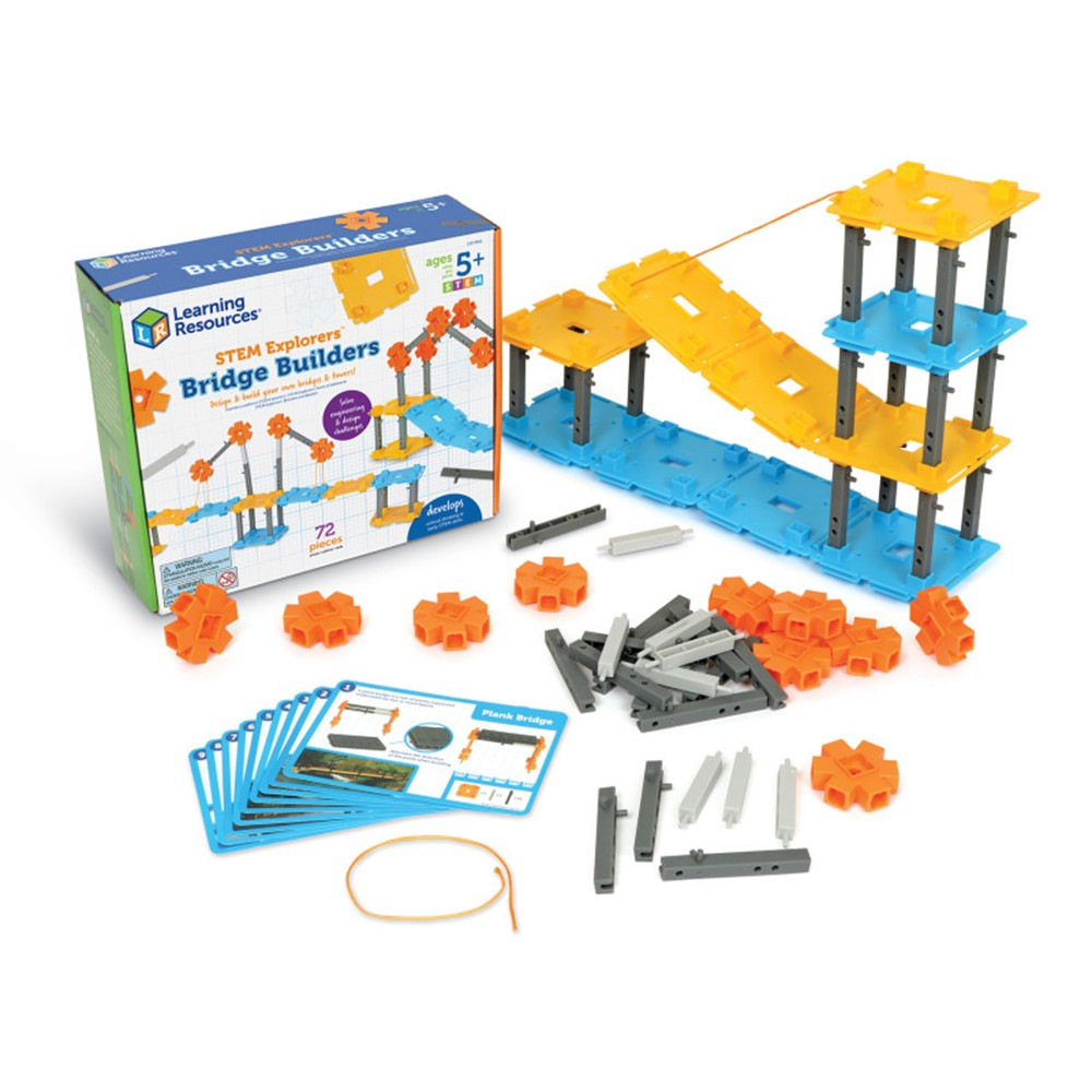 STEM Explorers Bridge Builders - LER9461 | Learning Resources | Blocks & Construction Play