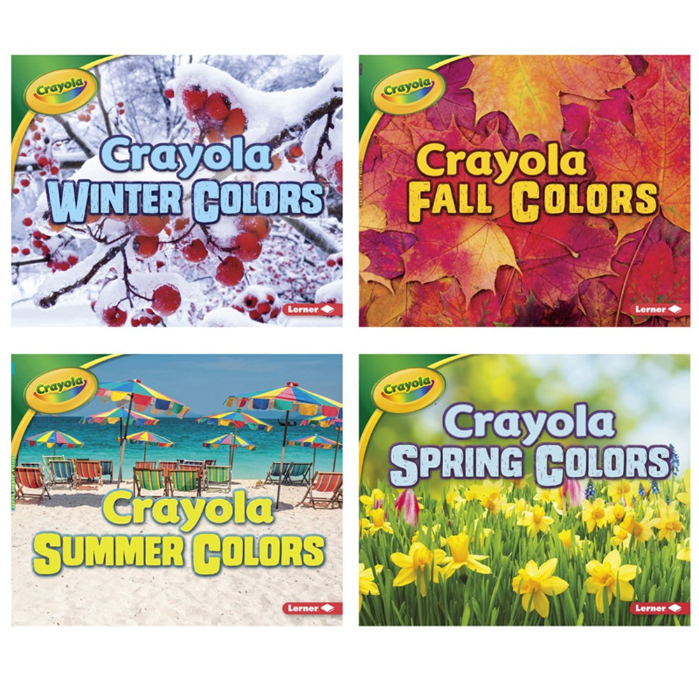 LPB1541514742 - Crayola Seasons St Of 4 Books Slide in Holiday/seasonal
