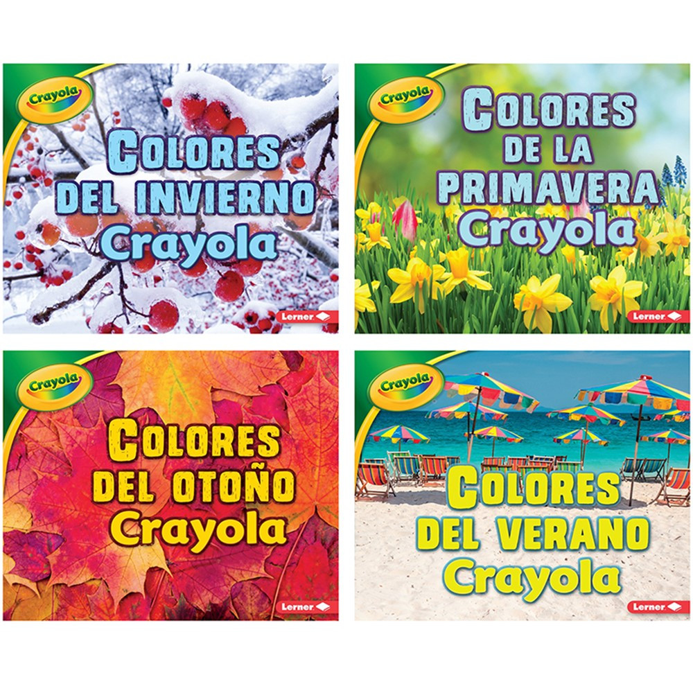 LPB154155504X - Crayola Seasons Books Spanish Set Of 4 in Books
