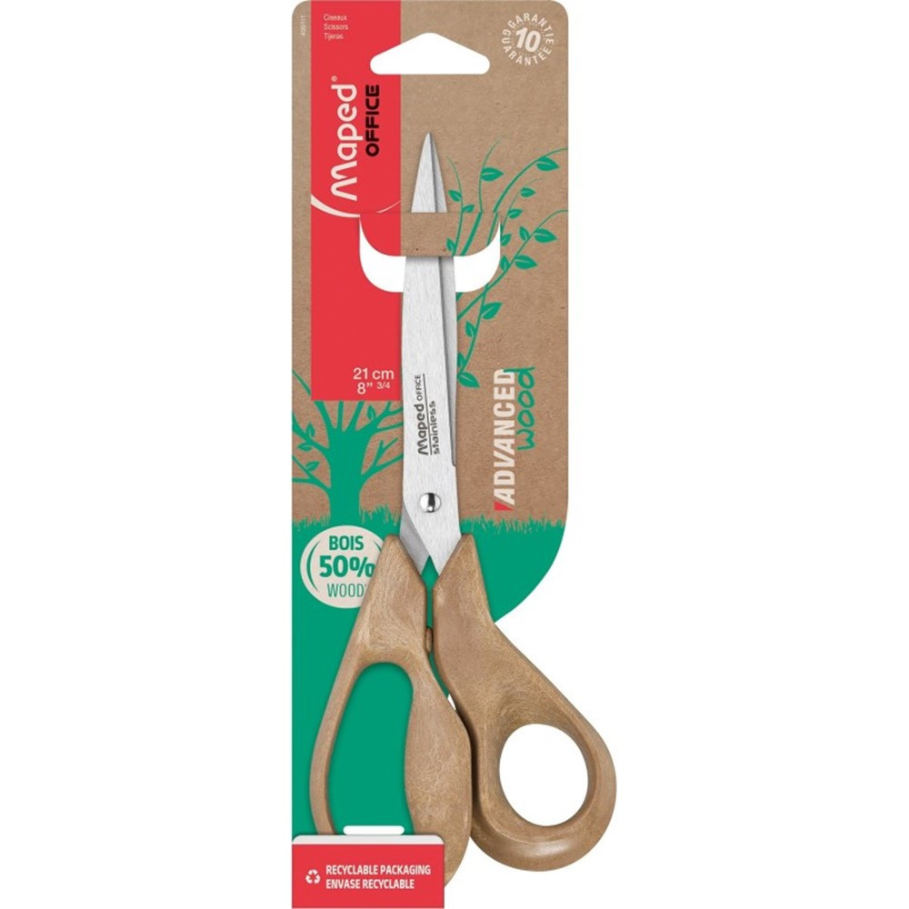 Advanced Eco-Friendly Multipurpose 8-1/4 Scissors - MAP499111 | Maped Helix Usa | Scissors"
