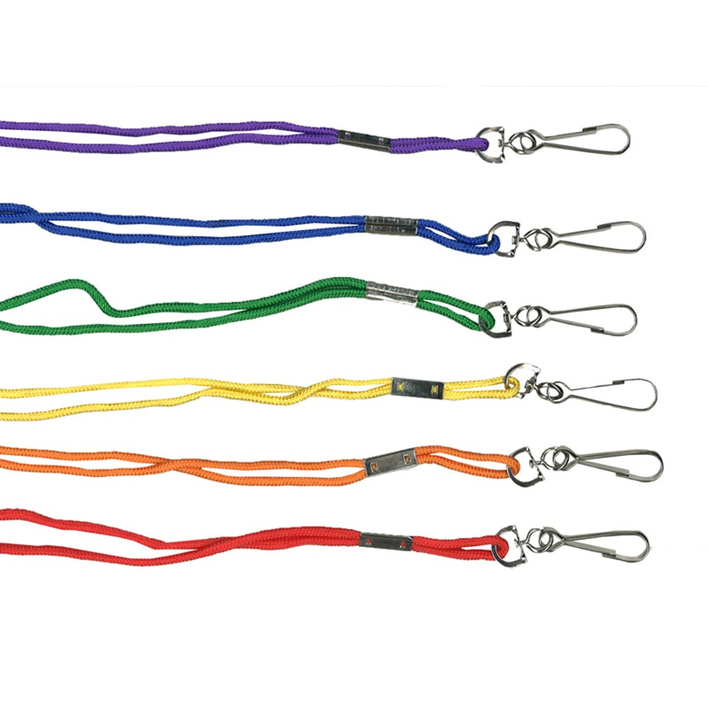 MASL1AS - Lanyards Assorted Pack Of 12 in Whistles