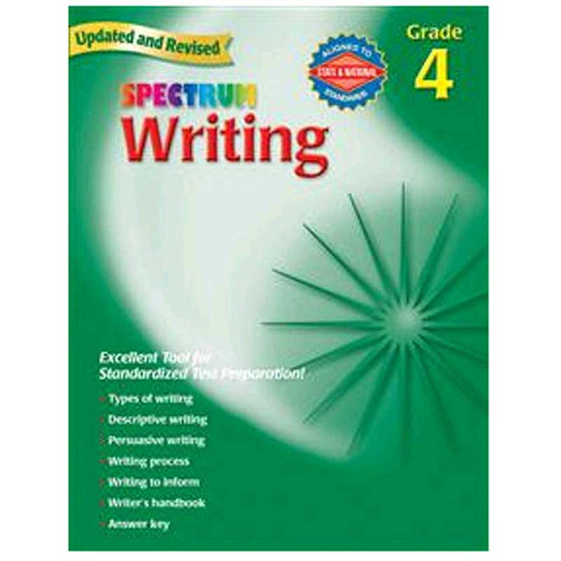 MGH0769652840 - Spectrum Writing Gr 4 in Writing Skills