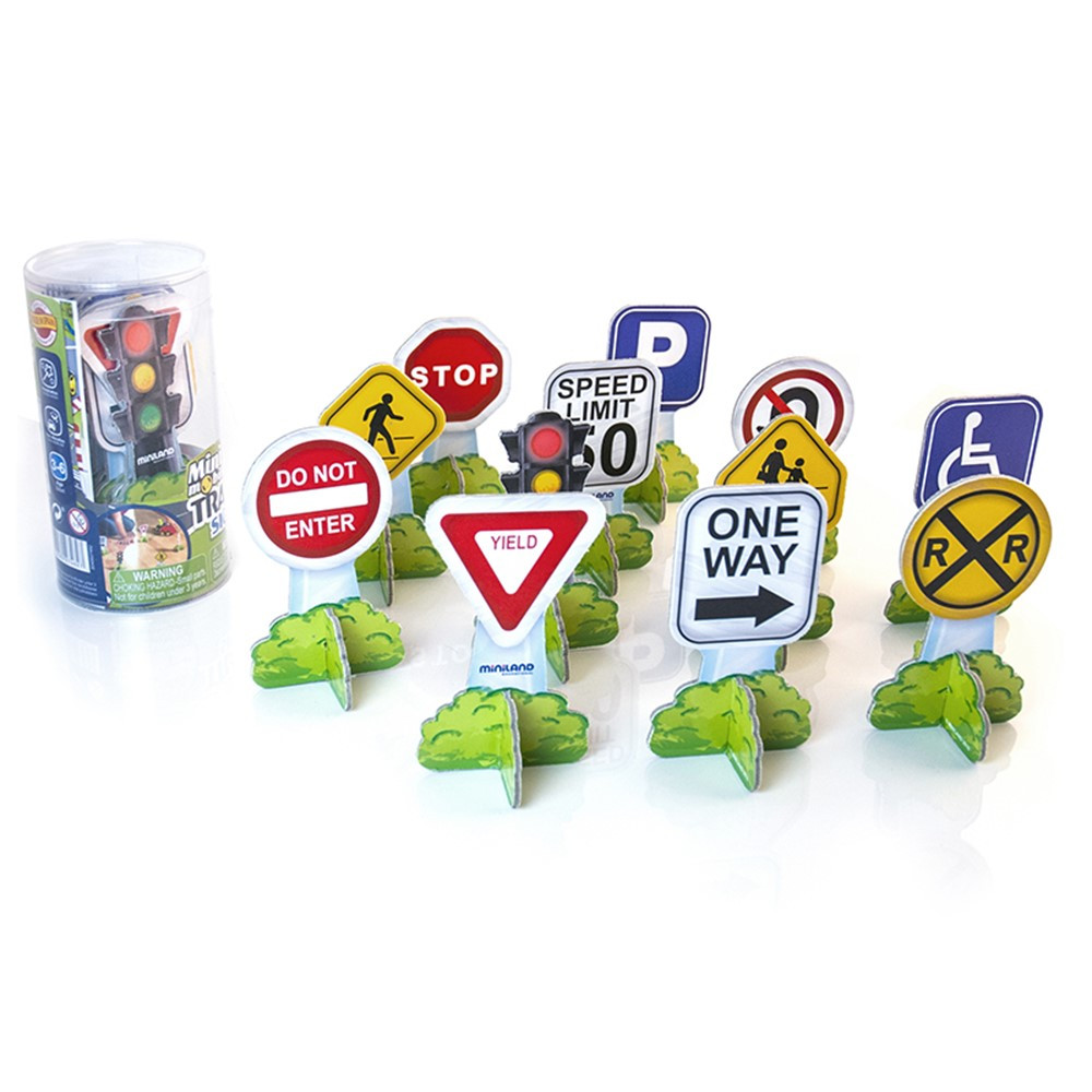MLE27462 - Minimobil Traffic Signs in Pretend & Play
