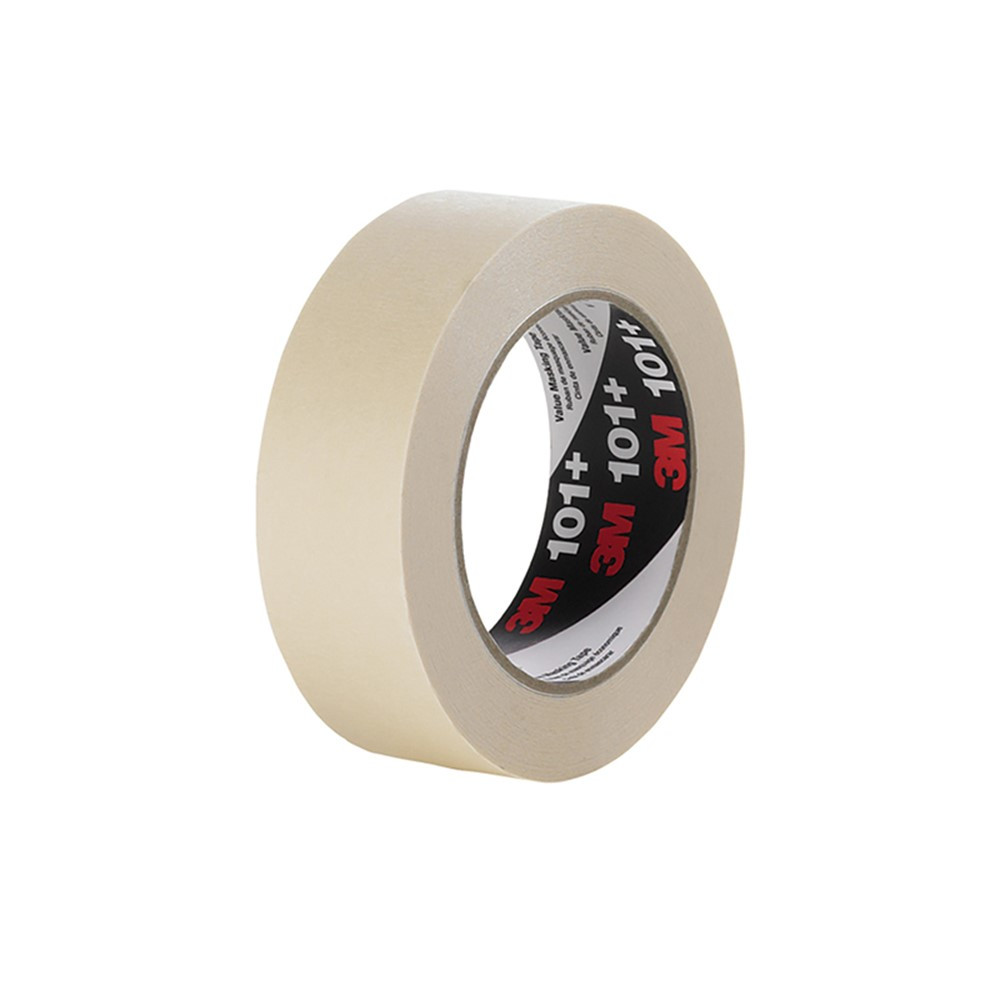 Masking Tape Roll, 1" x 60yds - MMM10124 | 3M Company | Tape & Tape Dispensers