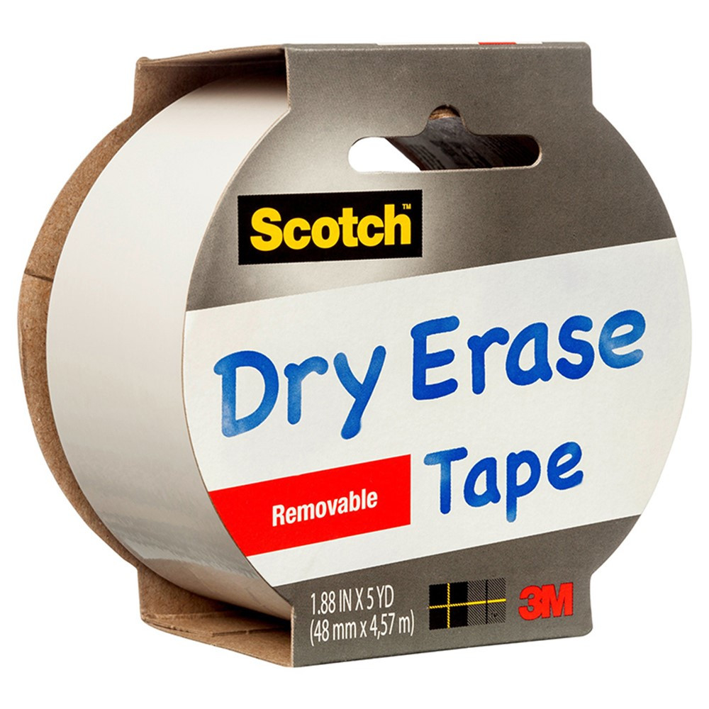 Dry Erase Tape, 1.88 x 5yd - MMM1905RDE | 3M Company | Adhesives"