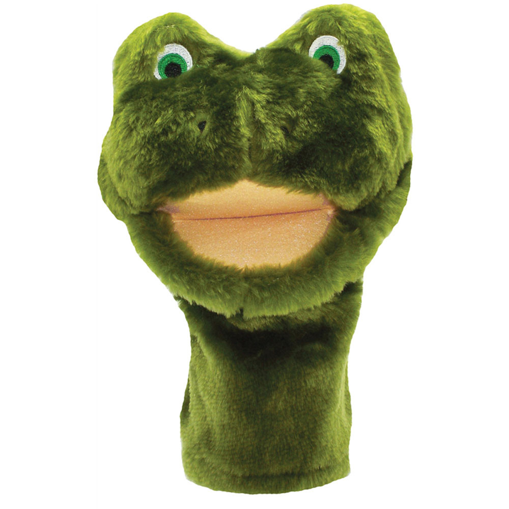 MTB205 - Plushpups Hand Puppet Frog in Puppets & Puppet Theaters