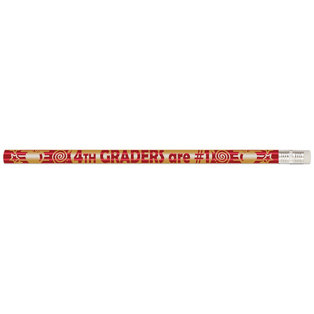 4th Graders Are #1 Pencils, Pack of 12 - MUSD1508 | Musgrave Pencil Co Inc | Pencils & Accessories