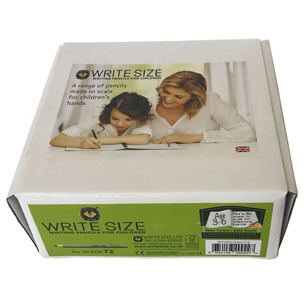 MUSWS1004 - Write Size 4In Pencils 72 Count Box in Pencils & Accessories