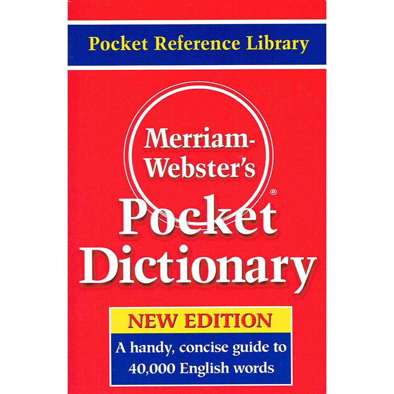 MW-530 - Merriam Websters Pocket Dictionary in Reference Books