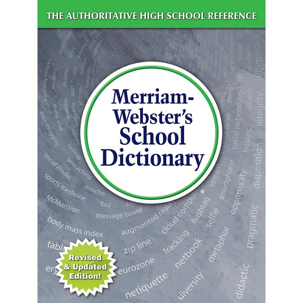 MW-6800 - Merriam Websters School Dictionary in Reference Books