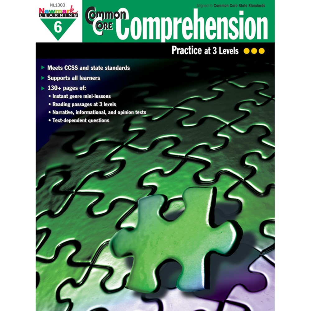 NL-1303 - Common Core Comprehension Gr 6 in Comprehension