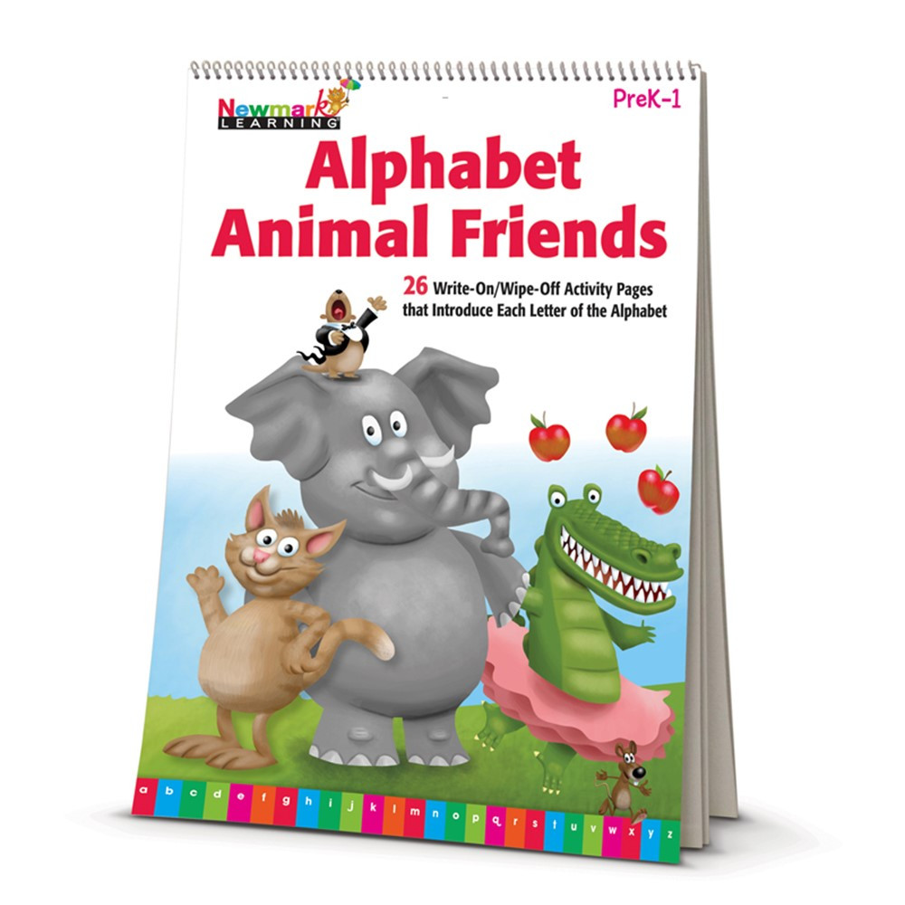 NL-4679 - Learning Flip Charts Alphabet Animal Friends in Language Arts