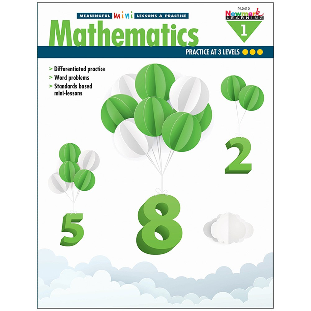 NL-5415 - Mini Lessons & Practice Math Gr 1 Meaningful in Activity Books