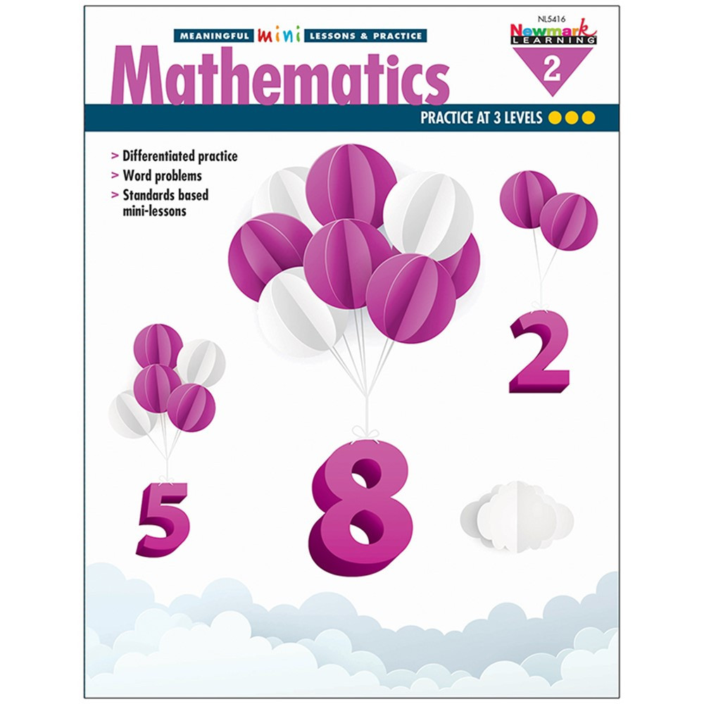 NL-5416 - Mini Lessons & Practice Math Gr 2 Meaningful in Activity Books