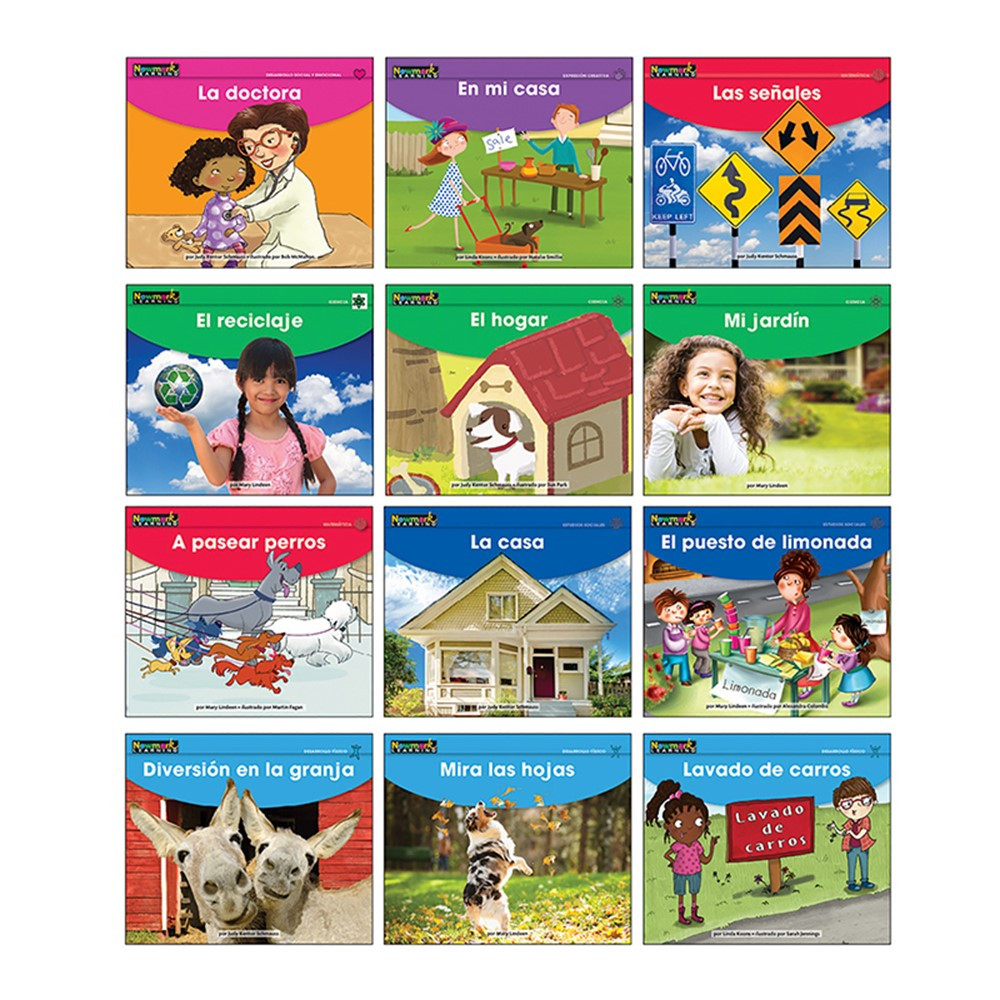 Early Rising Readers My Neighborhood Theme Set, Spanish - NL-6204 | Newmark Learning | Books