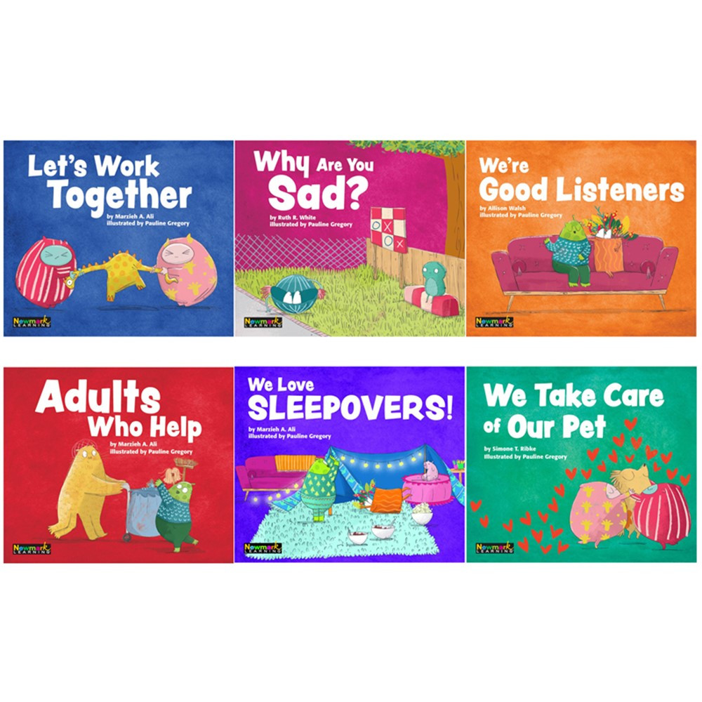 I Build Positive Relationships Single-Copy Theme, Set of 6 - NL-6382 | Newmark Learning | Self Awareness