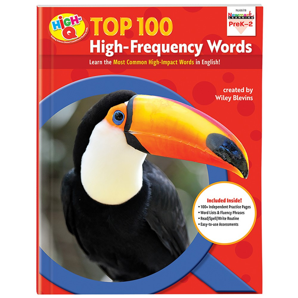 Top 100 HighFrequency Words Workbook - NL-6678 | Newmark Learning | Sight Words