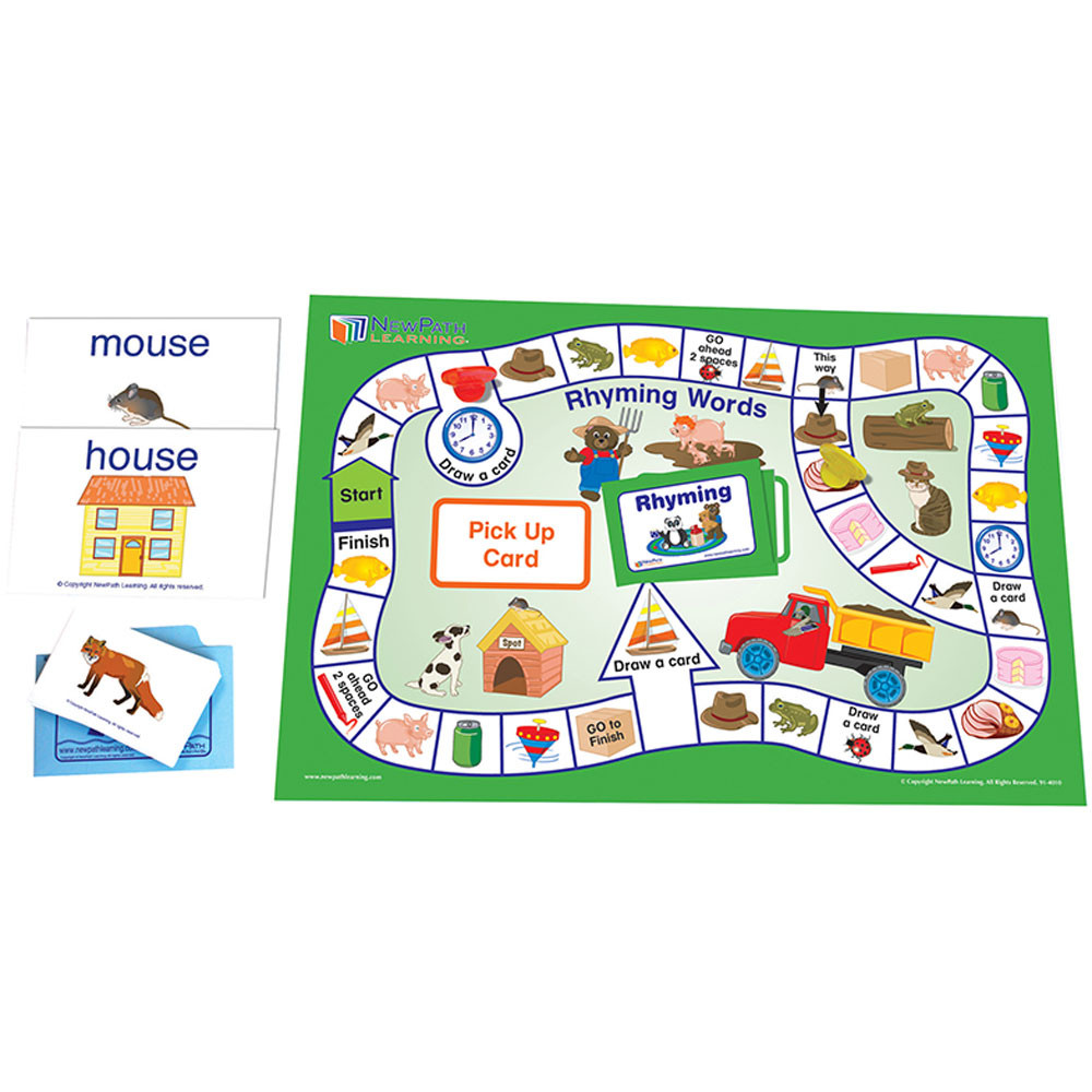 NP-220026 - Language Readiness Games Rhyme Word Learning Center in Language Arts