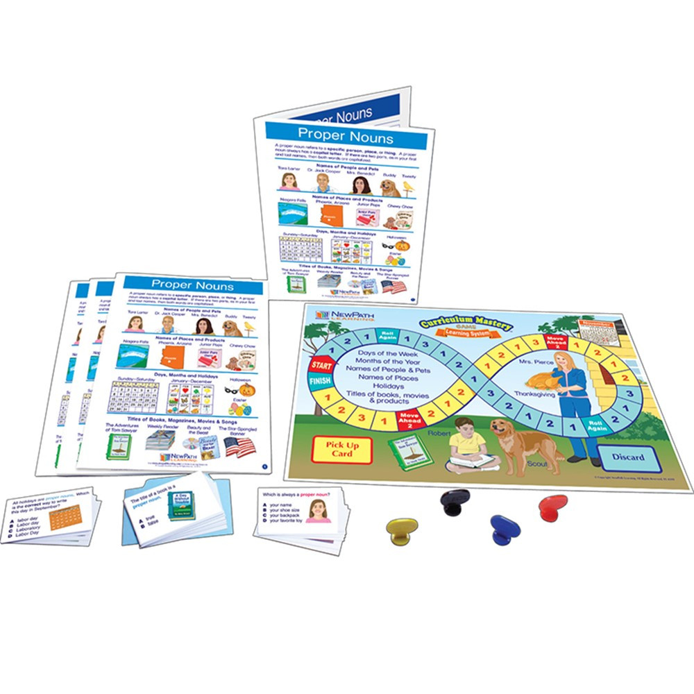 NP-221926 - Proper Nouns Learning Center Gr 1-2 in Learning Centers