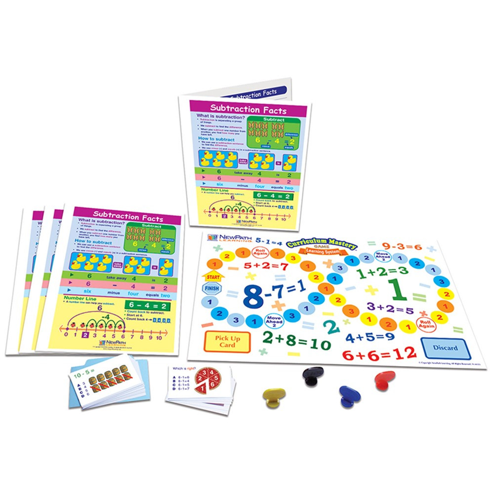 NP-236915 - Math Learning Centers Subtraction Facts in Learning Centers