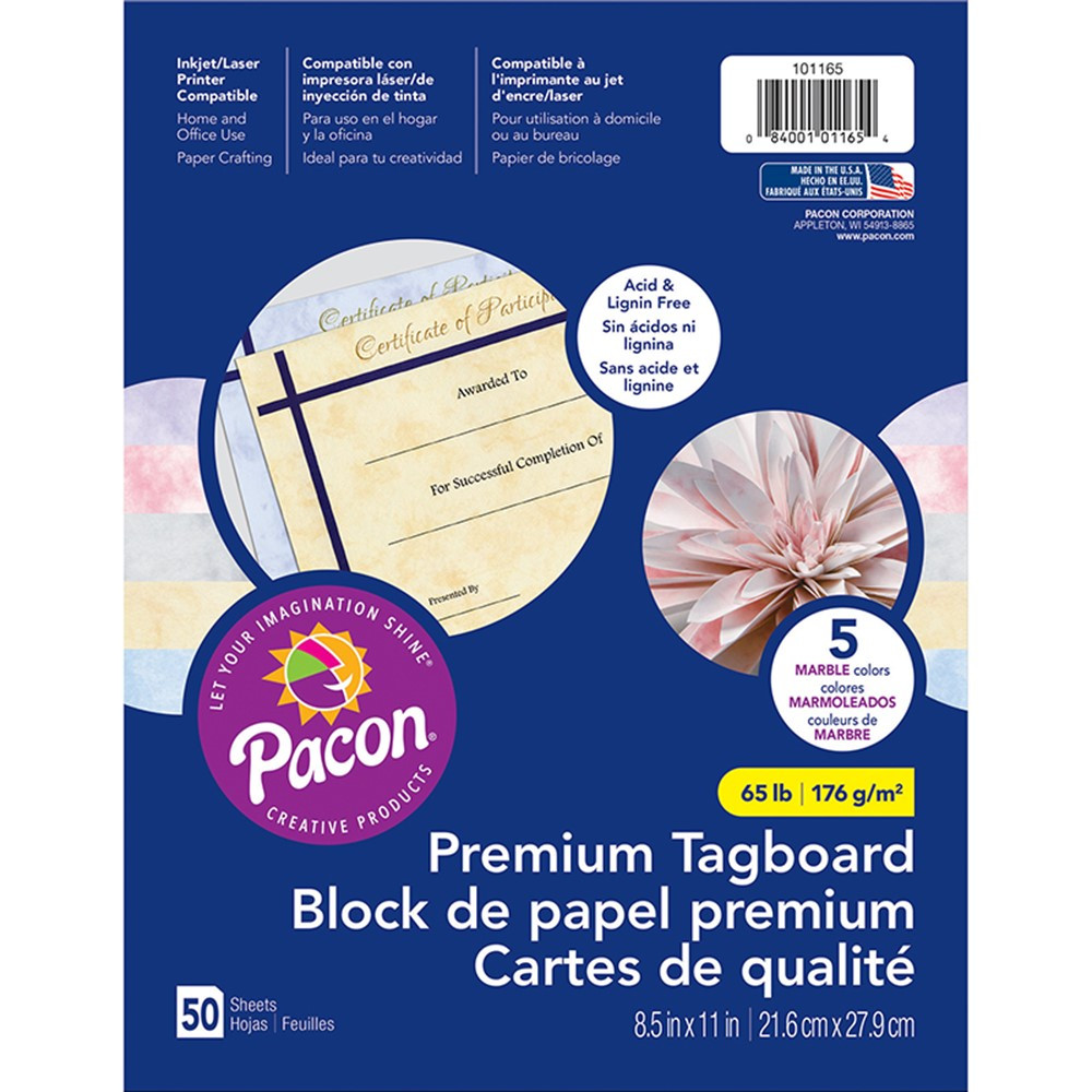 PAC101165 - Marble Tagboard Assortment in Tag Board