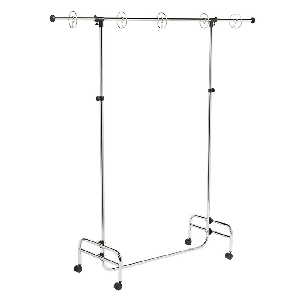 Adjustable Pocket Chart Stand, Metal, Locking Casters, Adjustable to 78", 1 Stand - PAC20990 | Dixon Ticonderoga Co - Pacon | Pocket Charts