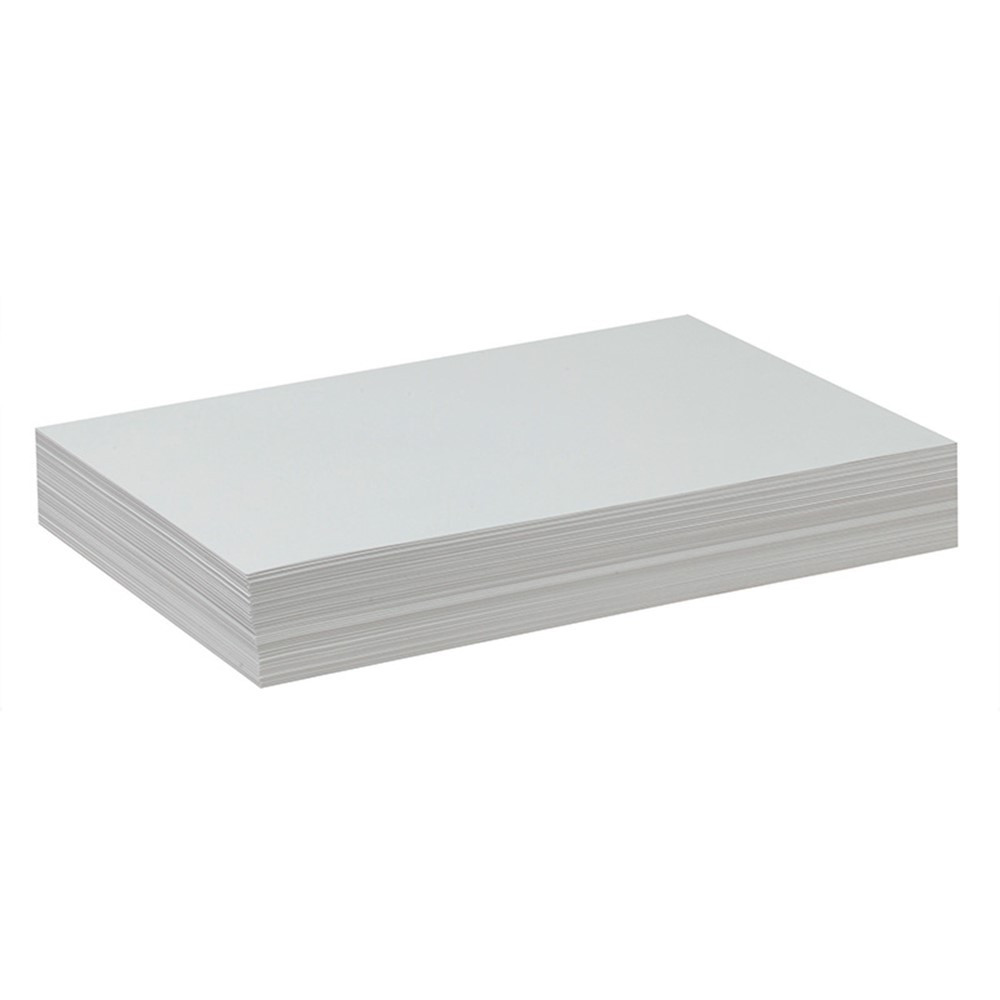 Drawing Paper, White, Standard Weight, 12" x 18", 500 Sheets PAC4742