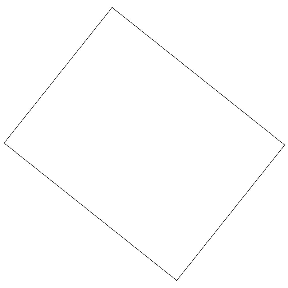 PAC54607 - Pacon 22X28 25Sh Wht Coated Poster Board 14 Point in Poster Board
