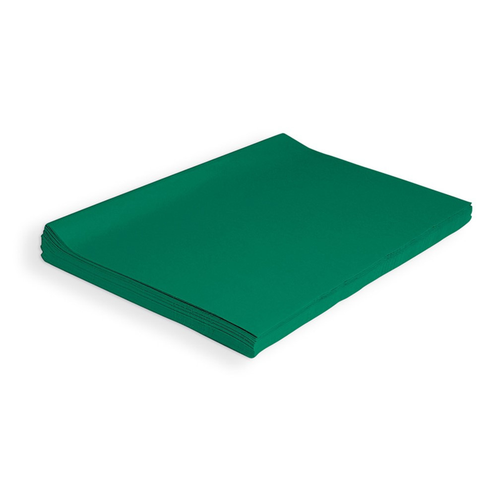 Deluxe Bleeding Art Tissue, Emerald Green, 20" x 30", 480 Sheets - PAC59130 | Dixon Ticonderoga Co - Pacon | Tissue Paper