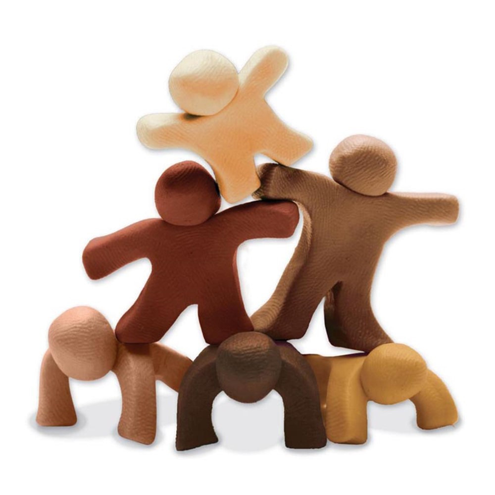 Modeling Dough, 6 Multi-Cultural Assortment, 1 lb. ea. Color, 6 Pieces - PACAC4096 | Dixon Ticonderoga Co - Pacon | Dough & Dough Tools